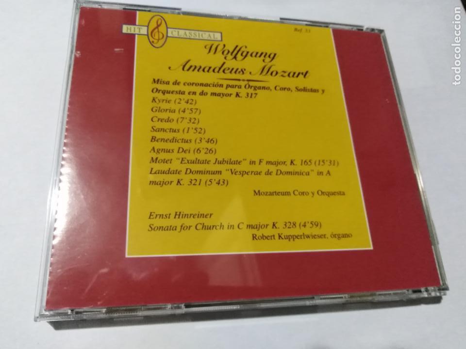 CDs de m&uacute;sica: HIT CLASSICAL. MOZART. MISA DE CORONACION. - Foto 2