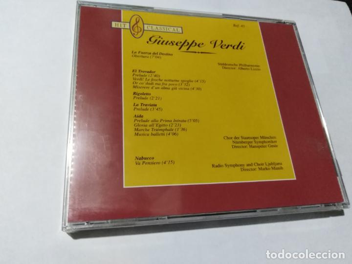 CDs de m&uacute;sica: HIT CLASSICAL. VERDI. COROS Y OBERTURAS. - Foto 2