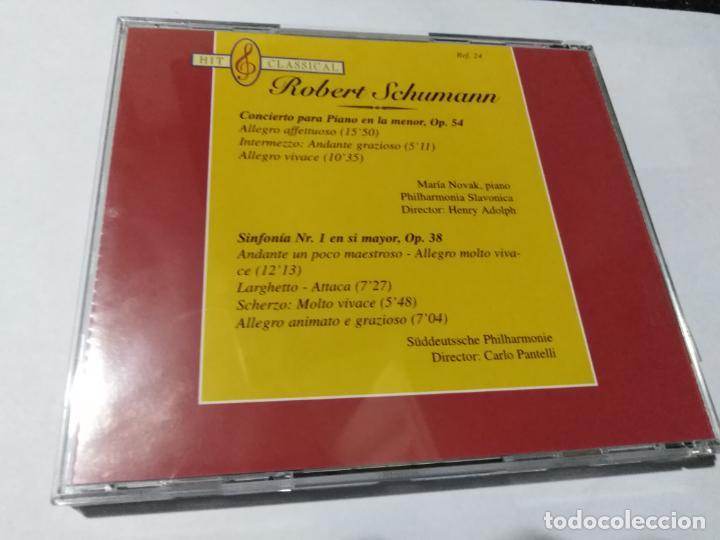 CDs de m&uacute;sica: HIT CLASSICAL. SCHUMANN. CONCIERTO PARA PIANO. - Foto 2
