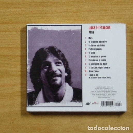 CDs de m&uacute;sica: JOSE EL FRANCES - ALMA - CD - Foto 2