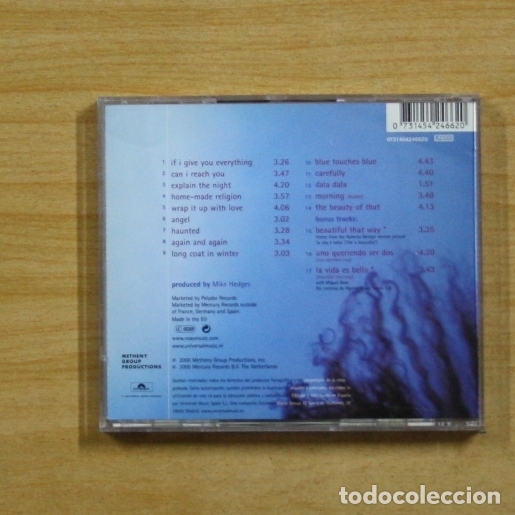CDs de m&uacute;sica: NOA - BLUE TOUCHES BLUE - CD - Foto 2