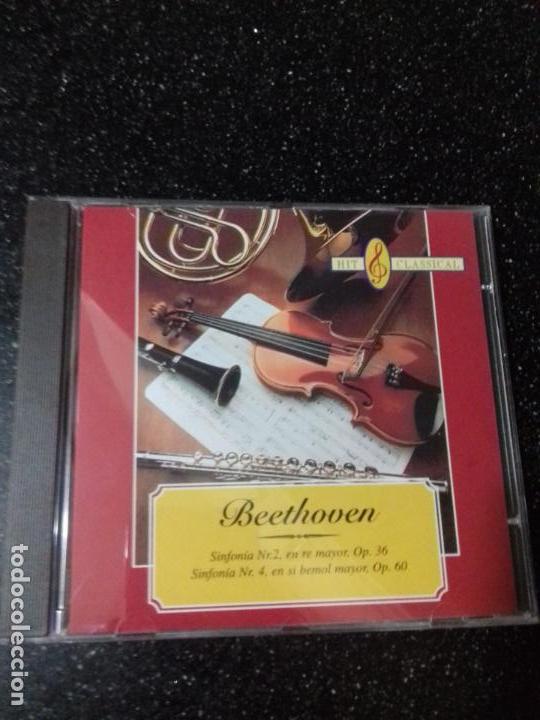 CDs de M&uacute;sica: HIT CLASSICAL. SINFONIA NR 2, EN RE MAYOR OP 36. NR, 4 EN SI BEMOL MAYOR, OP 60. BEETHOVEN.