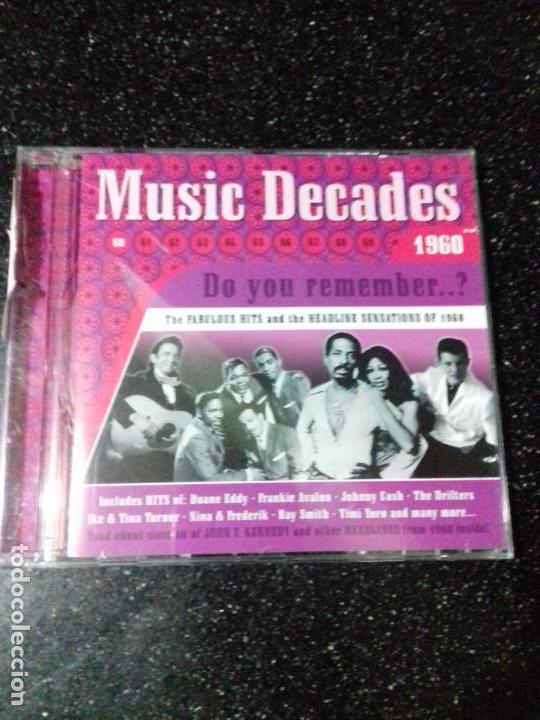 CDs de m&uacute;sica: MUSIC DECADES. 1960. DO YOU REMEMBER. - Foto 1