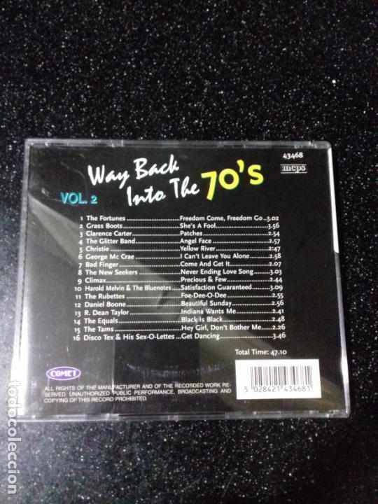 CDs de m&uacute;sica: WAY BACK INTO THE 70. VOL.2. - Foto 2