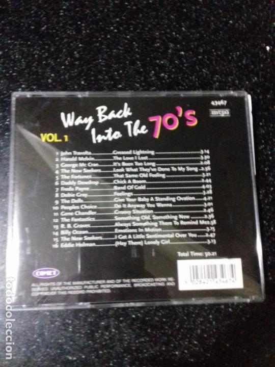 CDs de m&uacute;sica: WAY BACK INTO THE 70. VOL. 1. - Foto 2