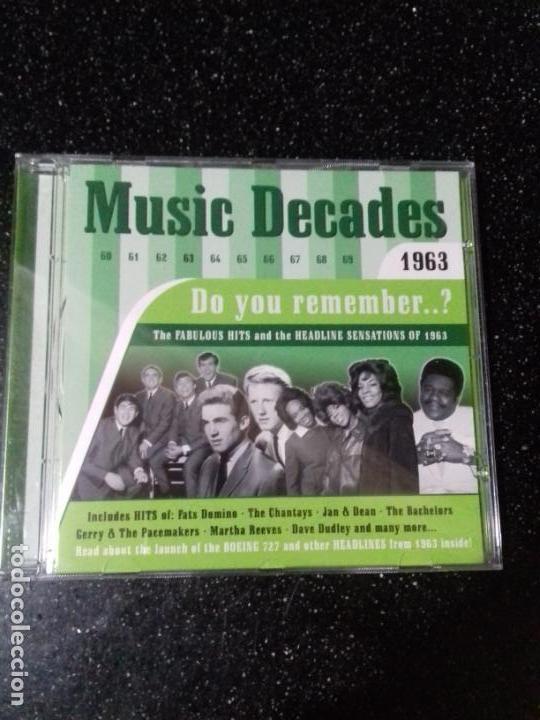 CDs de m&uacute;sica: MUSIC DECADES. 1963. DO YOU REMEMBER...?. - Foto 1