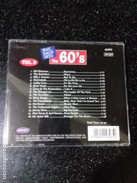 CDs de m&uacute;sica: WAY BACK INTO. THE 60. VOL. 2. - Foto 2