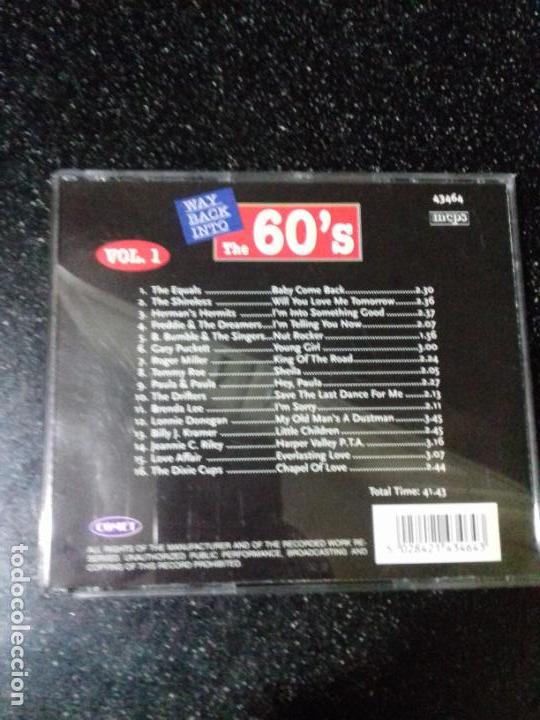 CDs de m&uacute;sica: WAY BACK INTO. THE 60. VOL. 1. - Foto 2