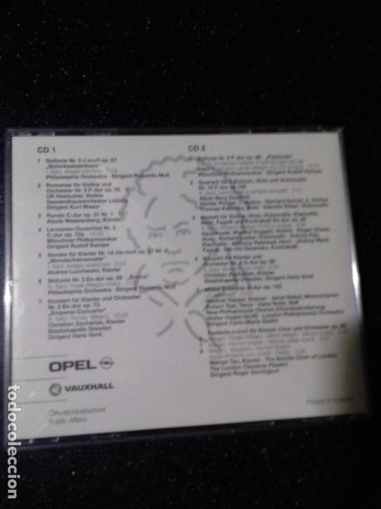 CDs de m&uacute;sica: BEETHOVEN CLASSICS. BESTE NOTEN FUR DIE TESTFAHRT. 2 COMPACT DISC. - Foto 2