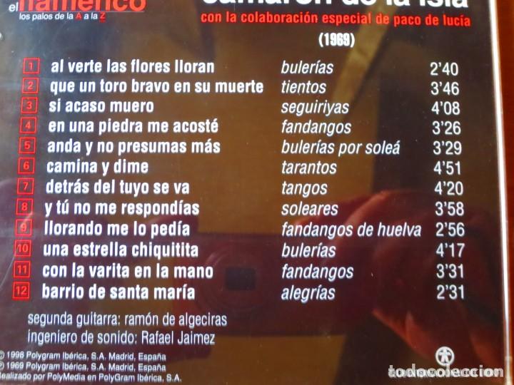 CDs de m&uacute;sica: Camaron de la Isla - El Cante de Camaron (CD) - Foto 7