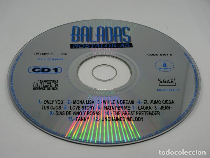 CDs de m&uacute;sica: CD DOBLE - BALADAS NOST&Aacute;LGICAS - VARIOS - Foto 5