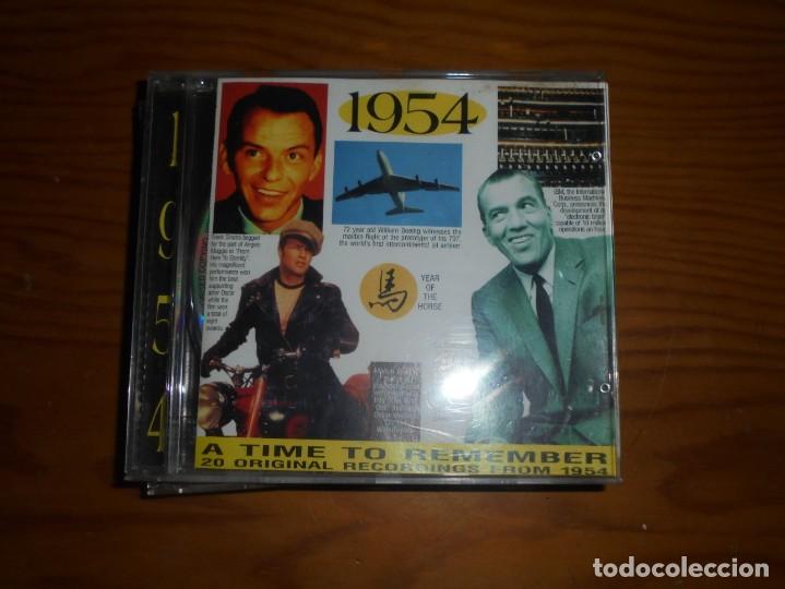 Musik-CDs: A TIME TO REMEMBER. 20 ORIGINAL RECORDINGS FROM 1954. EMI, 1998. CD. IMPECABLE (#)