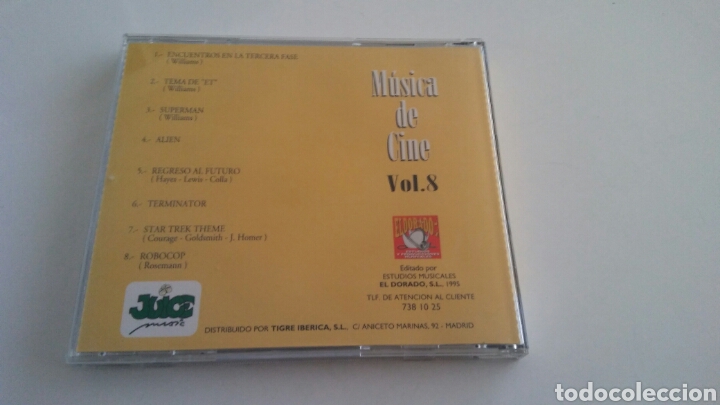 CDs de m&uacute;sica: M&uacute;sica de Cine vol. 8 - Foto 3
