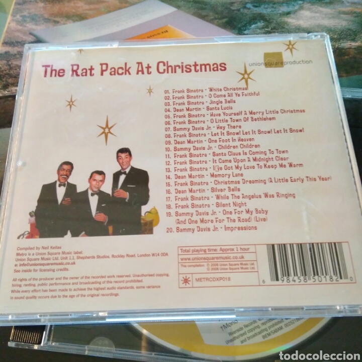 CDs de m&uacute;sica: Various &ndash; The Ratpack At Christmas - Foto 5
