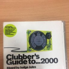 CDs de Música: MINISTRY OF SOUND -CLUBBER'S TO GUIDE 2000-MIXED BY JUDGE JULES