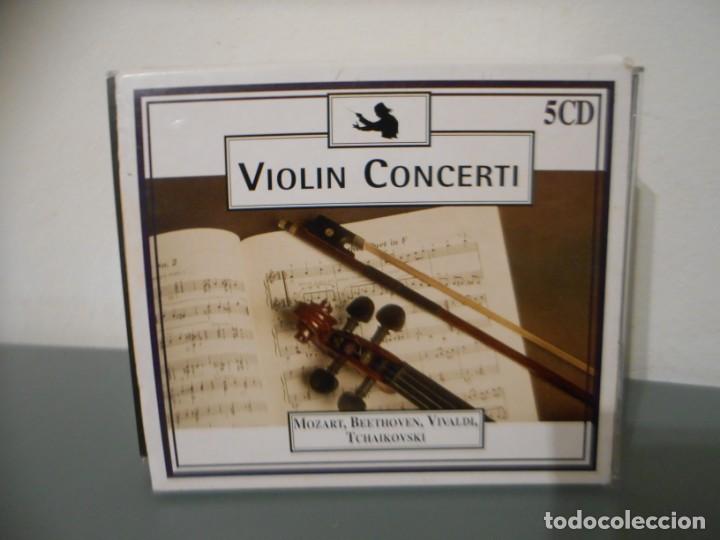 CDs de M&uacute;sica: VIOLIN CONCERTI - 5 CD