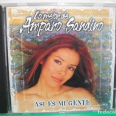 CDs de Música: AMPARO SANDINO - ASÍ ES MI GENTE. LO MEJOR DE - CD ALBUM 2000 NUEVO ¡¡ PEPETO. Lote 145965722