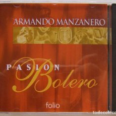 CDs de Música: ARMANDO MANZANERO, PASION BOLERO, FOLIO-FL-001. Lote 146009210