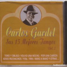 CDs de Música: CARLOS GARDEL, SUS 15 MEJORES TANGOS VOL.2, ASTRO-CDL-33020. Lote 146063662