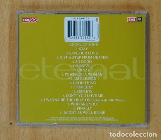 CDs de m&uacute;sica: ETERNAL - THE BEST - CD - Foto 2