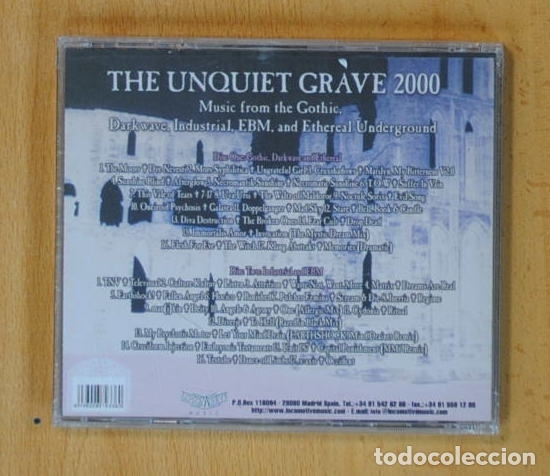 CDs de m&uacute;sica: THE UNQUIET GRAVE 2000 - VARIOS - 2 CD - Foto 2