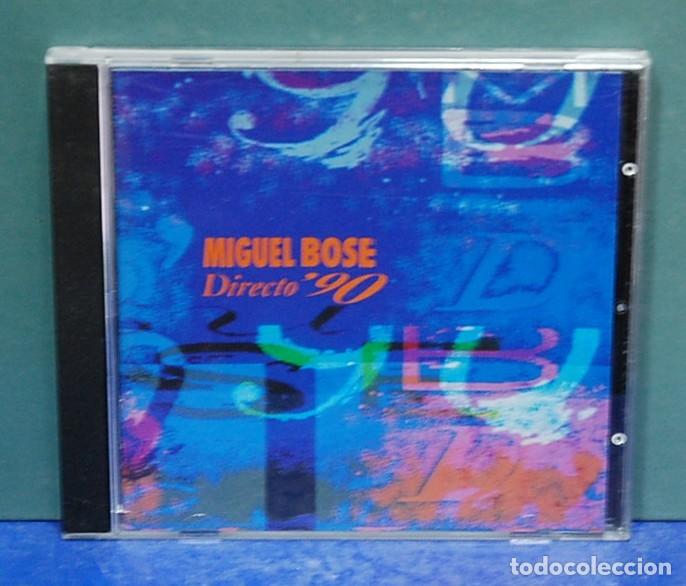 CDs de m&uacute;sica: Miguel Bose. Directo90. CD - Foto 1