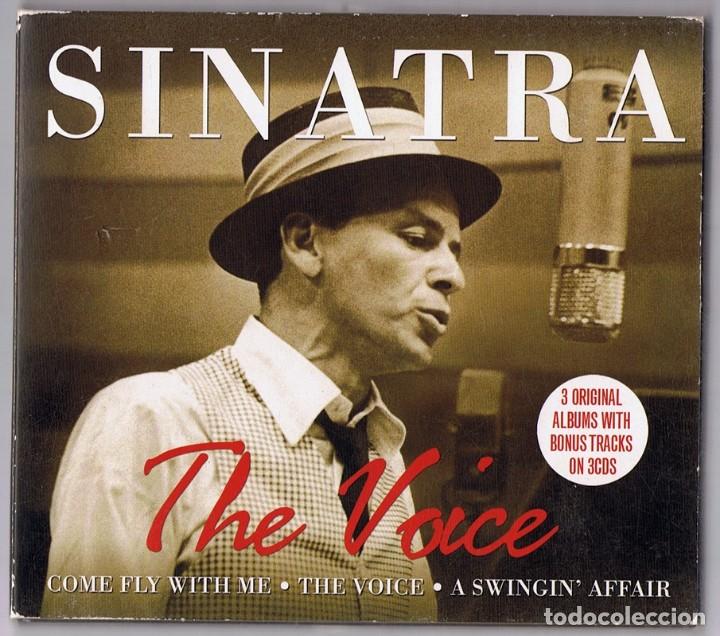CDs de m&uacute;sica: FRANK SINATRA &uml;THE VOICE&uml; ( 3 CD) - Foto 1