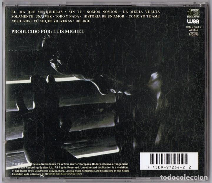 CDs de m&uacute;sica: LUIS MIGUEL &uml;SEGUNDO ROMANCE&uml; (CD) - Foto 2