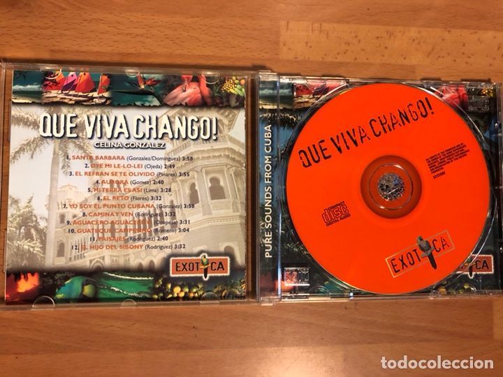 CDs de m&uacute;sica: Cd cuba que viva chango Celina gonzalez - Foto 2