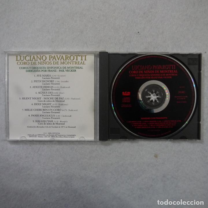 CDs de m&uacute;sica: PAVAROTTI - NAVIDAD CON PAVAROTTI - CD 1995 - Foto 2