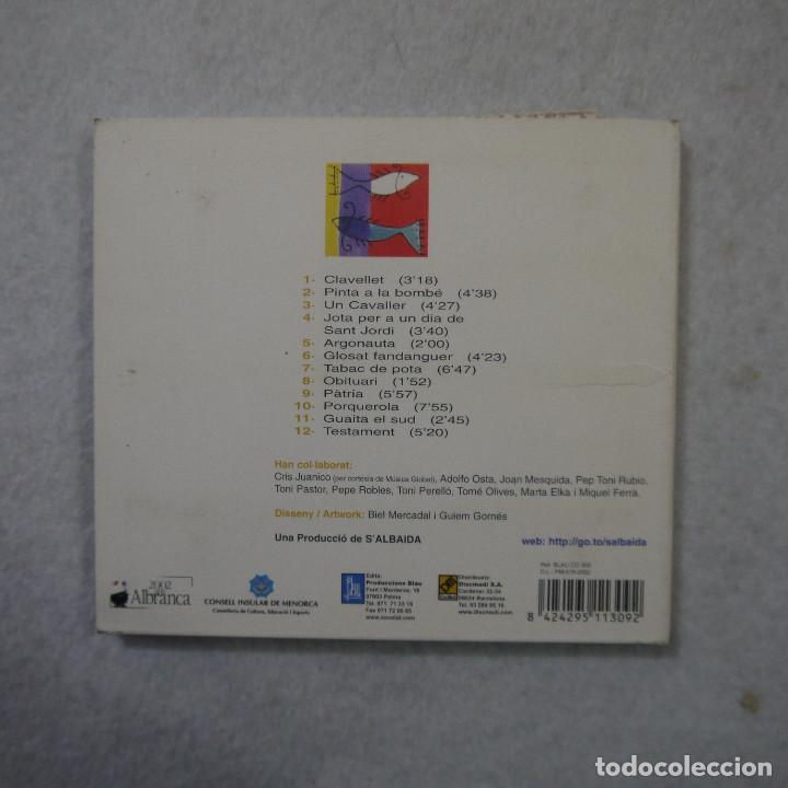 CDs de m&uacute;sica: SALBAIDA - MATEIXOS TEMPS - CD 2002 - Foto 3
