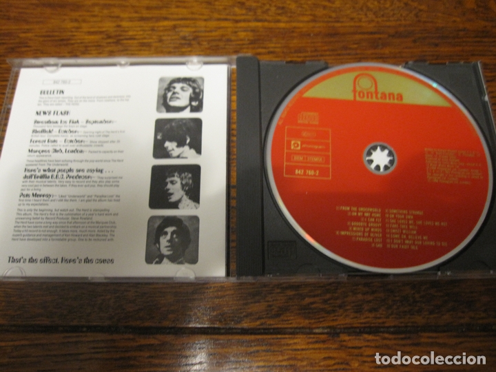 CDs de m&uacute;sica: THE HERD &acute;Paradise Lost&acute; Peter Frampton - Foto 2