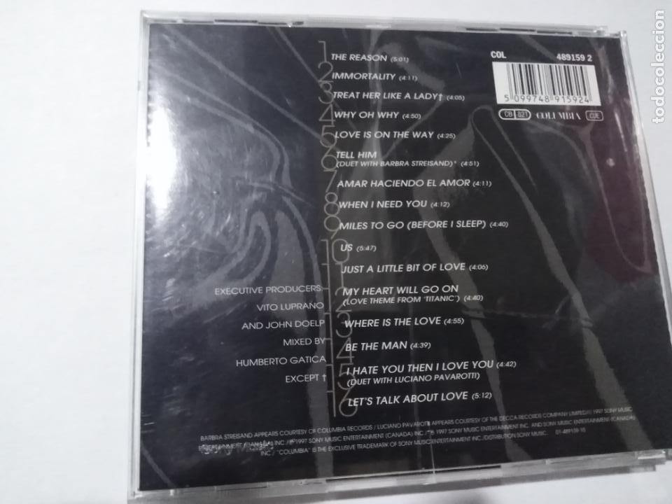 CDs de m&uacute;sica: CELINE DION. LETS TALK ABOUT LOVE. - Foto 2