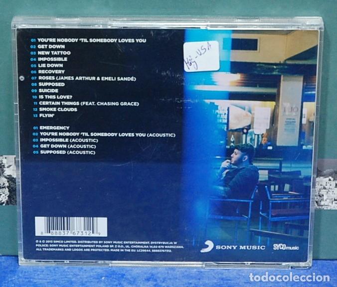 CDs de m&uacute;sica: LMV - James Arthur. CD doble - Foto 2
