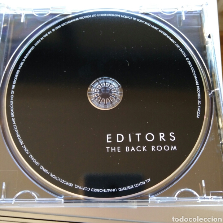 CDs de m&uacute;sica: Editors &ndash; The Back Room - Foto 3