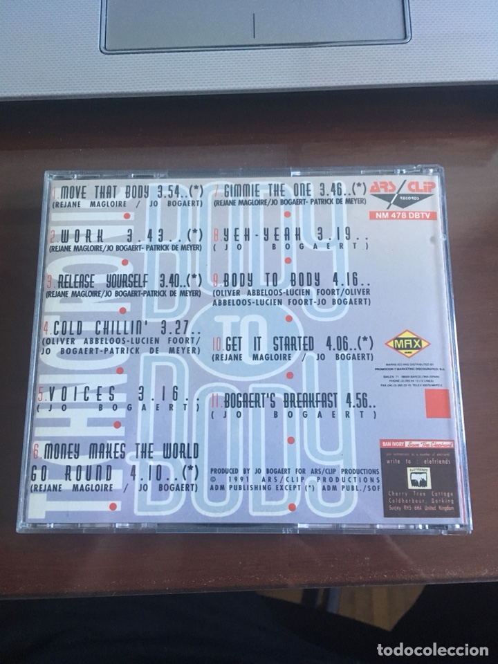 CDs de m&uacute;sica: TECHNOTRONIC Body yo Body 1991 - Foto 2