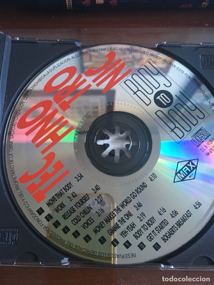 CDs de m&uacute;sica: TECHNOTRONIC Body yo Body 1991 - Foto 3