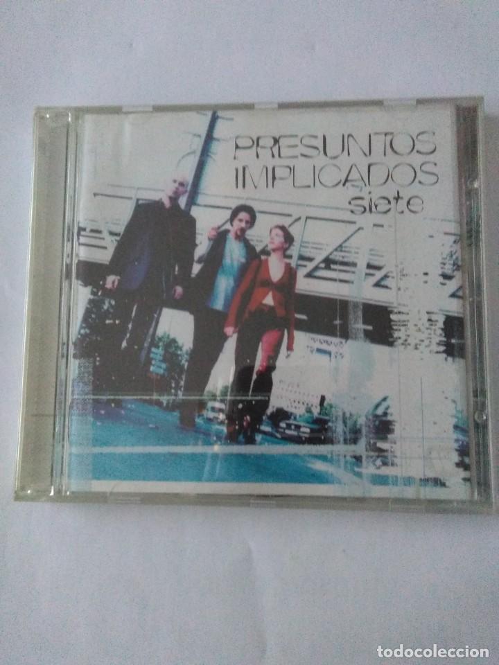CDs de m&uacute;sica: SIETE.Presuntos implicados - Foto 1