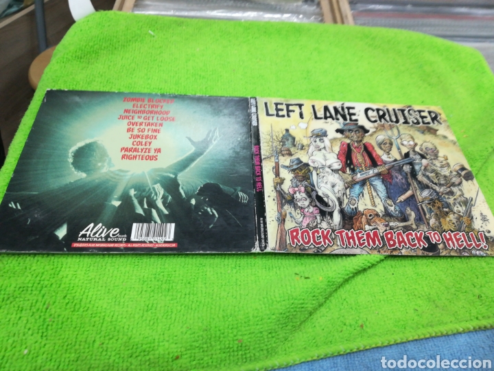 CDs de m&uacute;sica: Left lane cruiser cd digipack rock them back to hell! 2013 - Foto 1