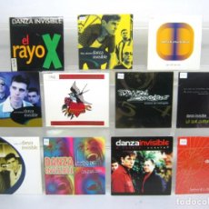 CDs de Música: LOTE 11 CDS DANZA INVISIBLE RADIO PROMO. Lote 146682442