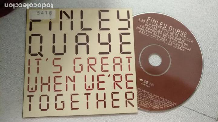 CDs de m&uacute;sica: CD FINLEY QUAYE SINGLE PROMOCIONAL - Foto 1