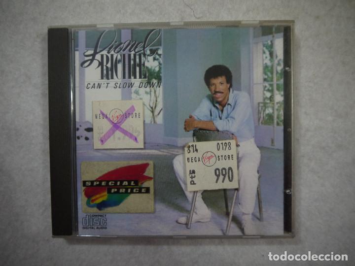 CDs de m&uacute;sica: LIONEL RICHIE - CANT SLOW DOWN - CD - Foto 1