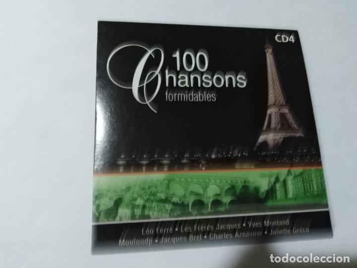CDs de m&uacute;sica: 100 CHANSONS. FORMIDABLES. CD4. - Foto 1