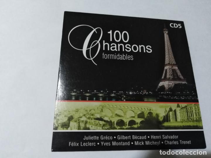CDs de m&uacute;sica: 100 CHANSONS. FORMIDABLES. CD5. - Foto 1