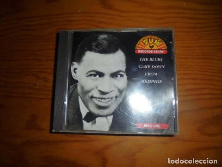Musik-CDs: THE BLUES CAME DOWN FROM MEMPHIS.  DISC 1. THE SUN RECORDS, 1995. CD. IMPECABLE