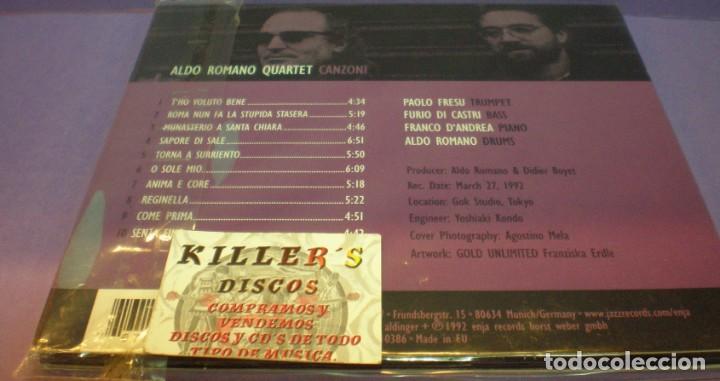 CDs de m&uacute;sica: Aldo Romano Quartet - Canzoni - CD Digipack - Foto 2