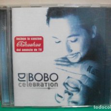 CDs de Música: DJ BOBO CELEBRATION CD ALBUM 2002 20 TEMAS INCLUYE CHIHUAHUA EMILIA QUEEN RADIO GAGA IRENE PEPETO. Lote 147020306