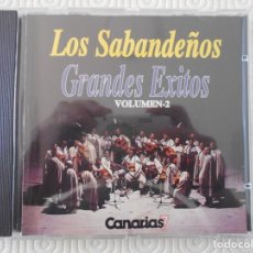 CDs de Música: LOS SABANDEÑOS. GRANDES EXITOS. VOLUMEN 2. COMPACTO CON 10 CANCIONES.. Lote 147023310