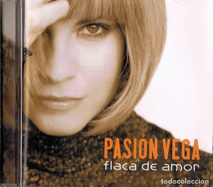 CDs de m&uacute;sica: PASI&Oacute;N VEGA &uml;FLACA DE AMOR&uml; (CD) - Foto 1