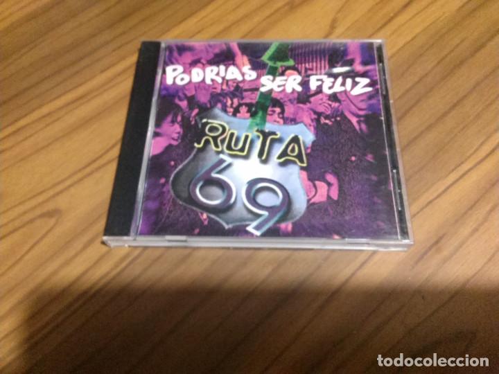 CDs de M&uacute;sica: RUTA 69. PODR&Iacute;AS SER FELIZ. CD MAQUETA. BANDA GRANADINA DE ROCK BUEN ESTADO. RAR&Iacute;SIMO